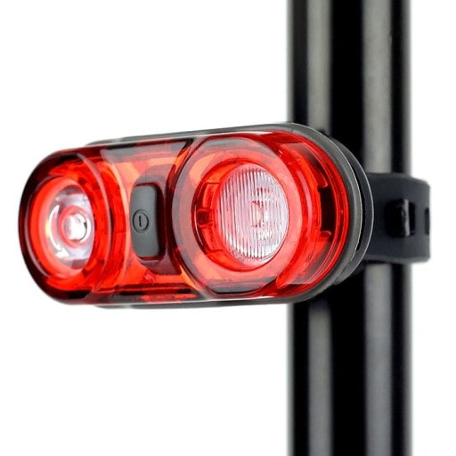 Lampka Rowerowa na Tył - Lampa LED na Klips