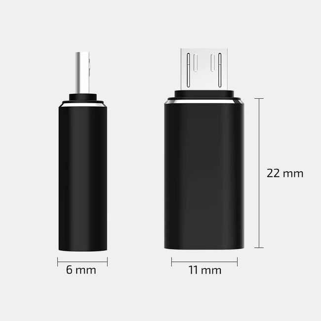 Adapter, Przejściówka Lightning (iPhone, iPad) do Micro USB