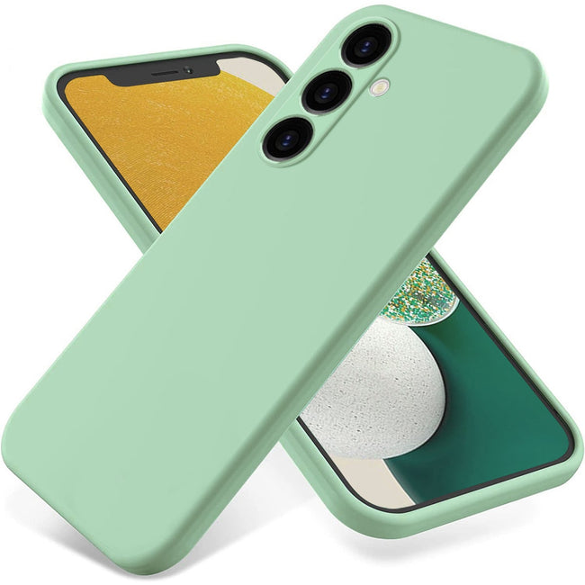 Etui Silikonowe - Liquid Silicone - Samsung Galaxy S23 - Miętowy