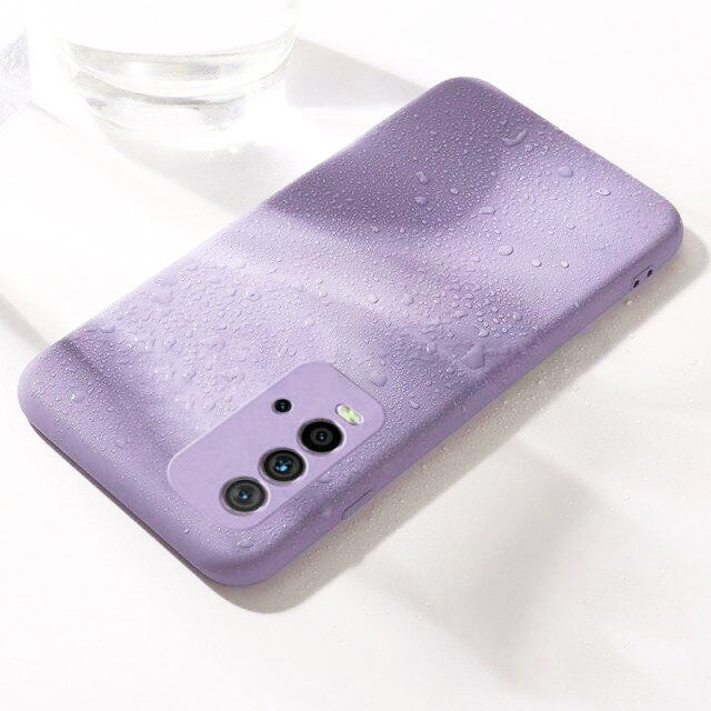 Etui Silikonowe - Liquid Silicone - Xiaomi Redmi 9T - Lawendowy