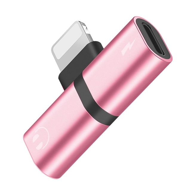 Adapter 2w1 do iPhone, iPad - Słuchawki + Ładowanie
