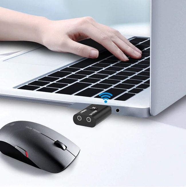 Mini Transmiter Audio Bluetooth - Nadajnik + Odbiornik