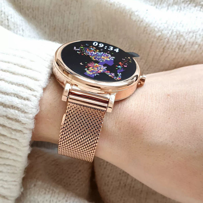 Smartwatch Rubicon RNBE64 - Rose Gold