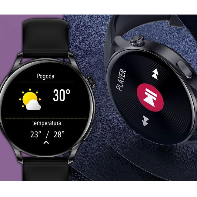 Smartwatch RUBICON RNCE81 - Czarny