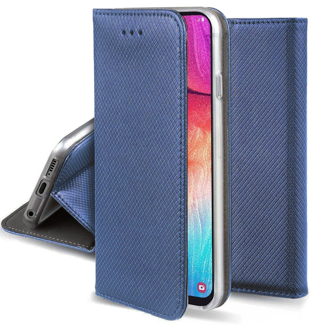 Etui Flip Cover - Magnetyczne Etui Książkowe - Samsung Galaxy A50 / A50s - Granatowy