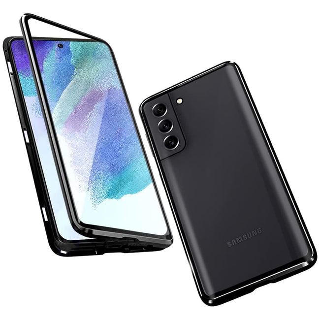 Etui Magnetyczne Dual Magneto - Samsung Galaxy S22 - Czarny