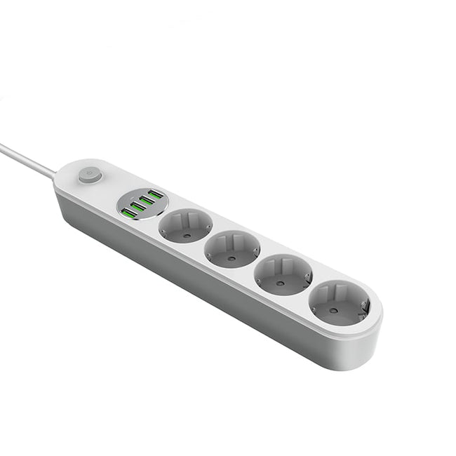LDNIO® Listwa Zasilająca, Przedłużacz, 4 Gniazda - 2 Metry