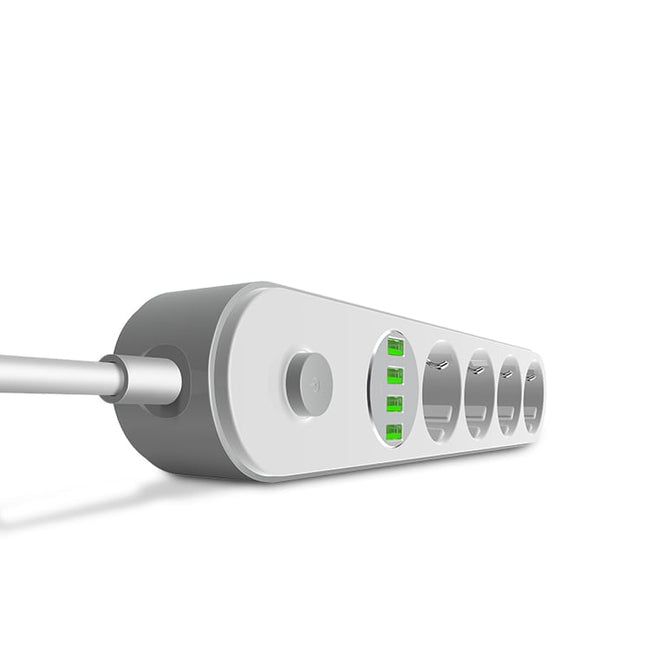 LDNIO® Listwa Zasilająca, Przedłużacz, 4 Gniazda - 2 Metry