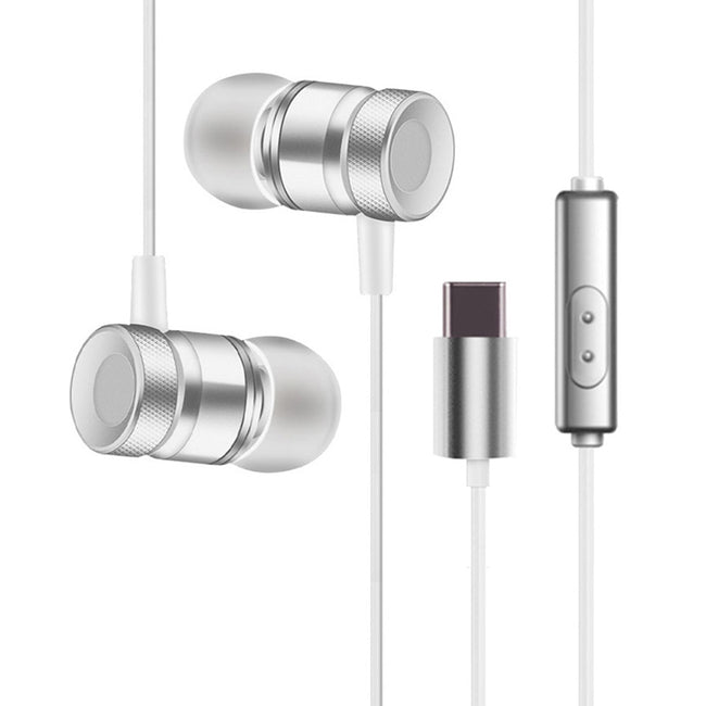 Słuchawki USB-C - Aluminiowe Clear Sound