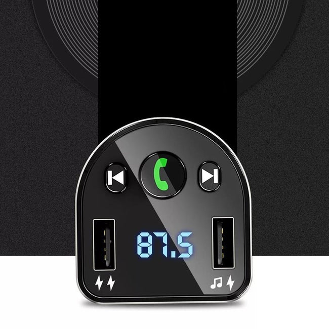 XO - Samochodowy Transmiter FM (Bluetooth) + Ładowarka