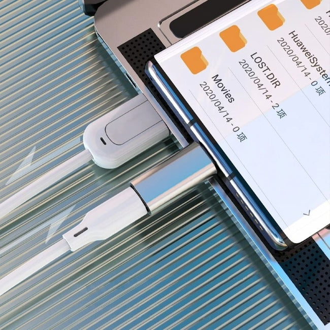 Adapter Phoneo® Lightning (iPhone, iPad) do USB-C