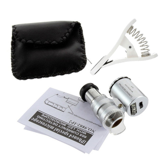 Mikroskop LED do Smartfona - 60x