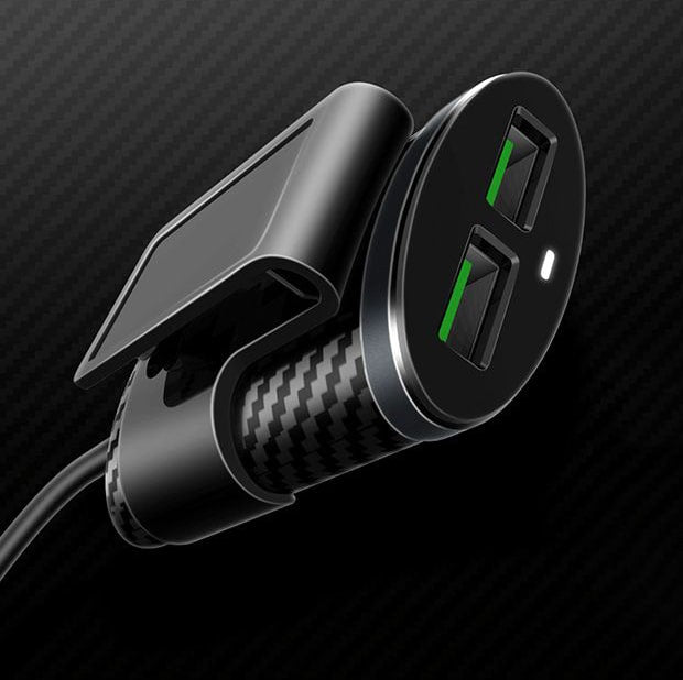 LDNIO® Ładowarka Samochodowa + Przedłużacz, 4x USB