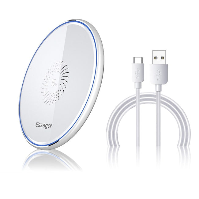 Essager® Ładowarka Bezprzewodowa (Indukcyjna) - Quick Charge (15W)