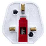 Adapter Phoneo Wtyczka EU (PL) na UK z Bezpiecznikiem