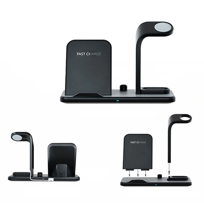 Ładowarka Bezprzewodowa Indukcyjna iPhone (Apple Watch, AirPods) - 3w1
