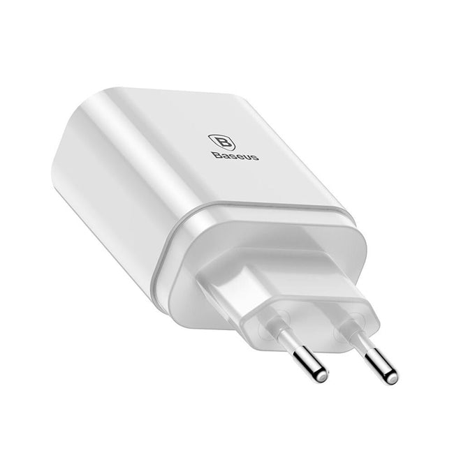 Baseus Ładowarka Sieciowa Mirror Travel - Szybkie Ładowanie, 3x USB