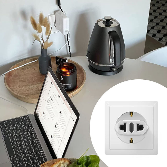 Adapter Sieciowy Phoneo Wtyczka Przejściówka US / JP -> EU / PL (TYP-A)