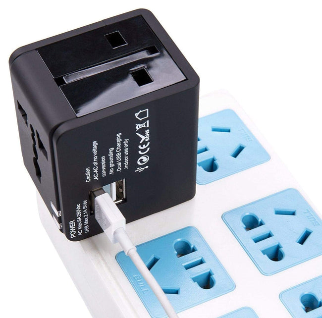 Adapter Podróżny Phoneo® Przejściówka Wtyczka EU / PL / US / UK