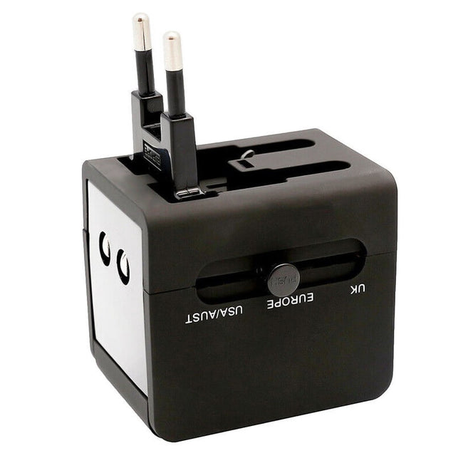 Adapter Podróżny Phoneo® Przejściówka Wtyczka EU / PL / US / UK