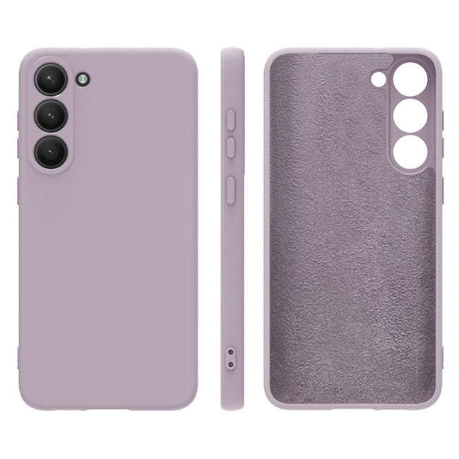 Etui Silikonowe - Liquid Silicone - Samsung Galaxy S23 Ultra - Lawendowy