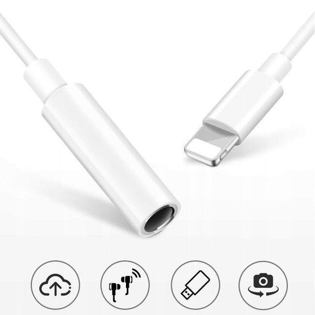 ADAPTER Z LIGHTNING DO MINI JACK 3.5MM