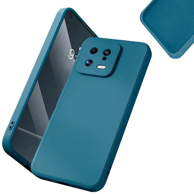 Etui Silikonowe - Liquid Silicone - Xiaomi Xiaomi 13 - Granatowy