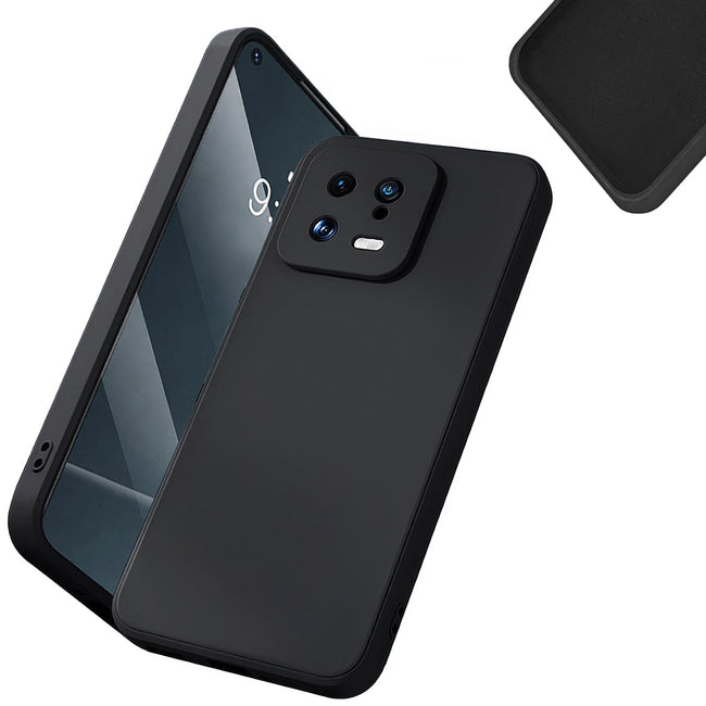 Etui Silikonowe - Liquid Silicone - Xiaomi Xiaomi 13 5G - Czarny