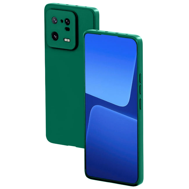 Etui Silikonowe - Liquid Silicone - Xiaomi 13 Pro - Ciemny Zielony