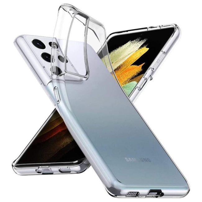 Etui Silikonowe Crystal Clear - Samsung Galaxy S21 Ultra