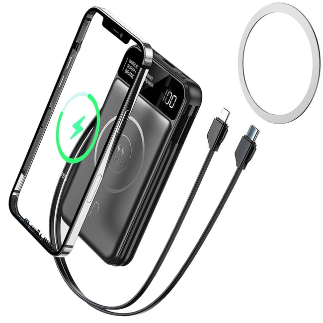Powerbank Magsafe 10000 mAh + Kable USB-C i do iPhone