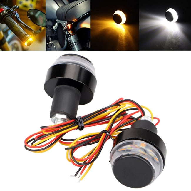 Kierunkowskazy LED do Kierownicy Motoru / Roweru