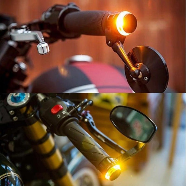 Kierunkowskazy LED do Kierownicy Motoru / Roweru