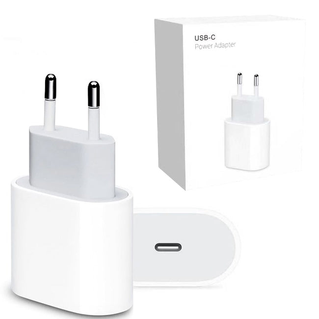 Ładowarka Sieciowa Szybka (20W) do iPhone, iPad, MacBook