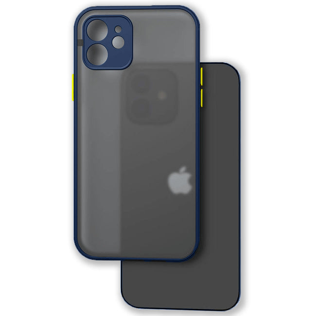 Etui Candy Matte - iPhone X/XS - Granatowy