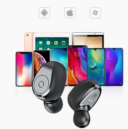 Słuchawki TWS F9 - Bezprzewodowe Bluetooth 5.0