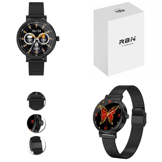 Smartwatch Rubicon RNBE64 - Czarny