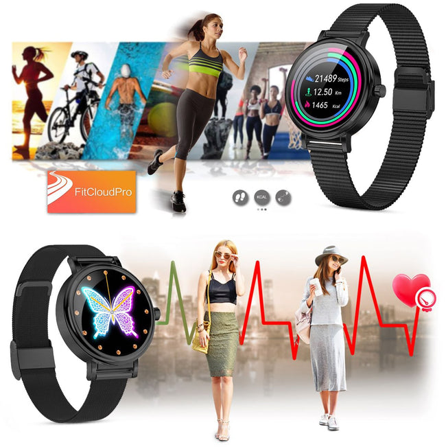 Smartwatch Rubicon RNBE64 - Czarny