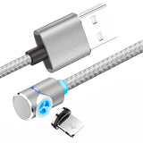 Kabel Magnetyczny, Kątowy (+ końcówka okrągła)