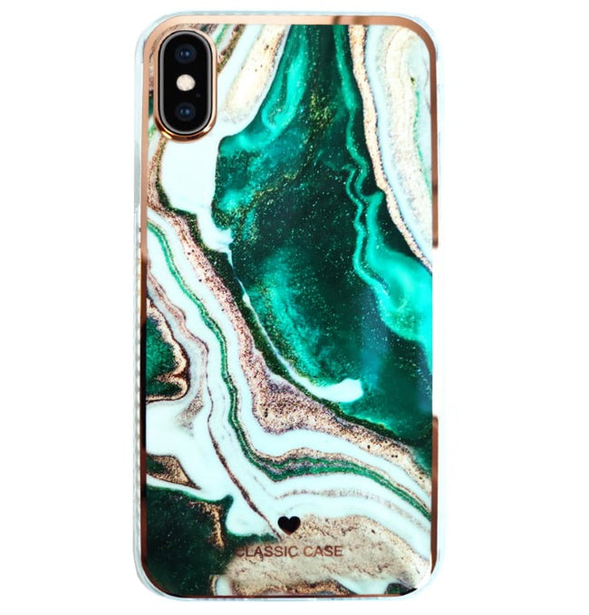 Etui Marble New Green Case - iPhone XS Max