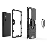 Etui Pancerne 3w1 Holder Ring Case - Xiaomi Mi Note 10 Lite