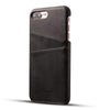 Skórzane Etui Juteni Leather Case -  iPhone 7 Plus / 8 Plus - Czarny