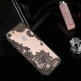 Etui Lace Case - iPhone 5 / 5s / SE - Koronkowe