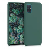 Etui Silikon Candy Kolor - Samsung Galaxy A51 - Zielony Las