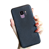 Etui Denim Jeans Case - Samsung Galaxy S9 - Czarny