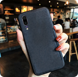 Etui Denim Jeans Case - Huawei P20 - Czarny