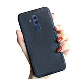 Etui Denim Jeans Case - Huawei Mate 20 Lite - Czarny