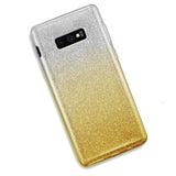 Etui Brokatowe Glitter Case - Samsung Galaxy S10e - Złoty