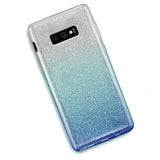 Etui Brokatowe Glitter Case - Samsung Galaxy S10e - Niebieski