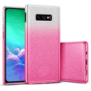Etui Brokatowe Glitter Case - Samsung Galaxy S10e - Różowy